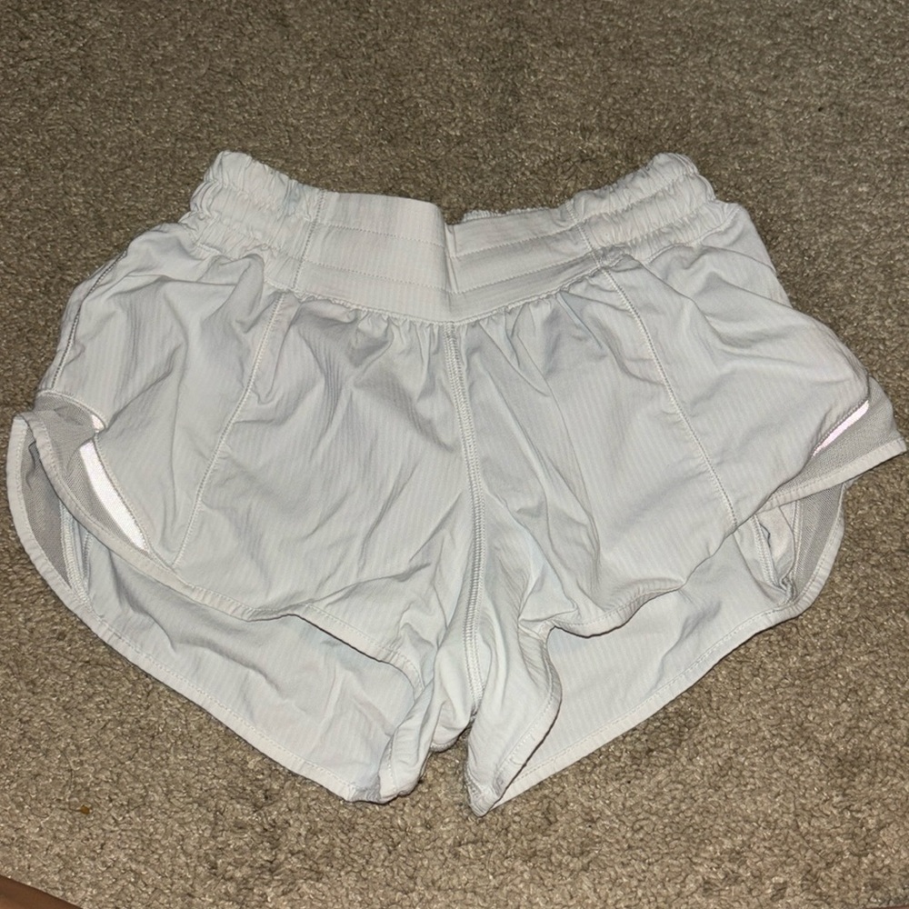 White Lulu shorts